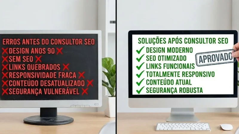 Erros comuns em SEO que um consultor evita