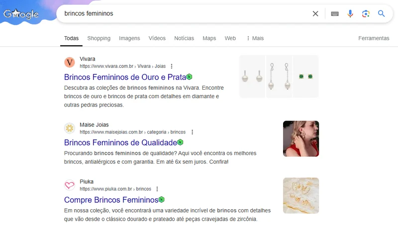 entendendo a intenção de pesquisa do google para palavra-chave